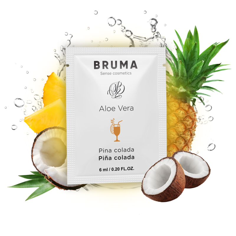 BRUMA - ALOE VERA SLIDING GEL PINA COLADA FLAVOR 6 ML - Bild 5