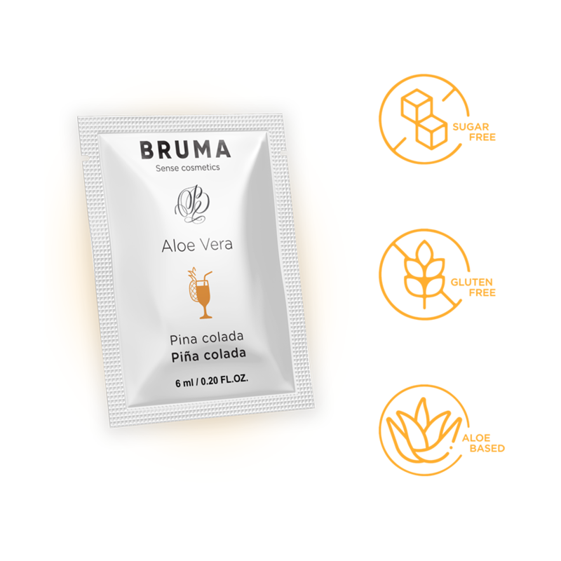 BRUMA - ALOE VERA SLIDING GEL PINA COLADA FLAVOR 6 ML - Bild 6