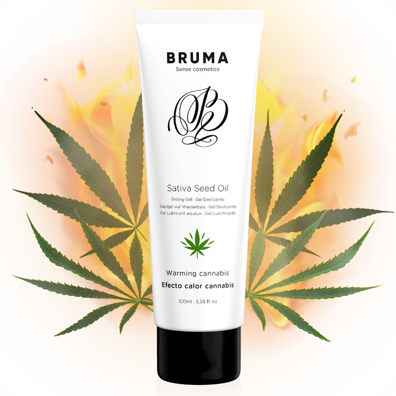 BRUMA - SATIVA SEED OIL SLIDING GEL WARMING CANNABIS FLAVOR 100 ML - Bild 3