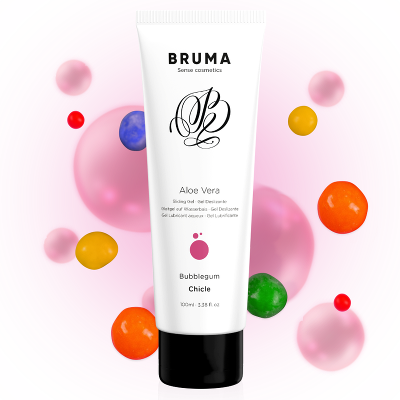 BRUMA - ALOE VERA SLIDING GEL BUBBLEGUM FLAVOR 100 ML - Bild 3