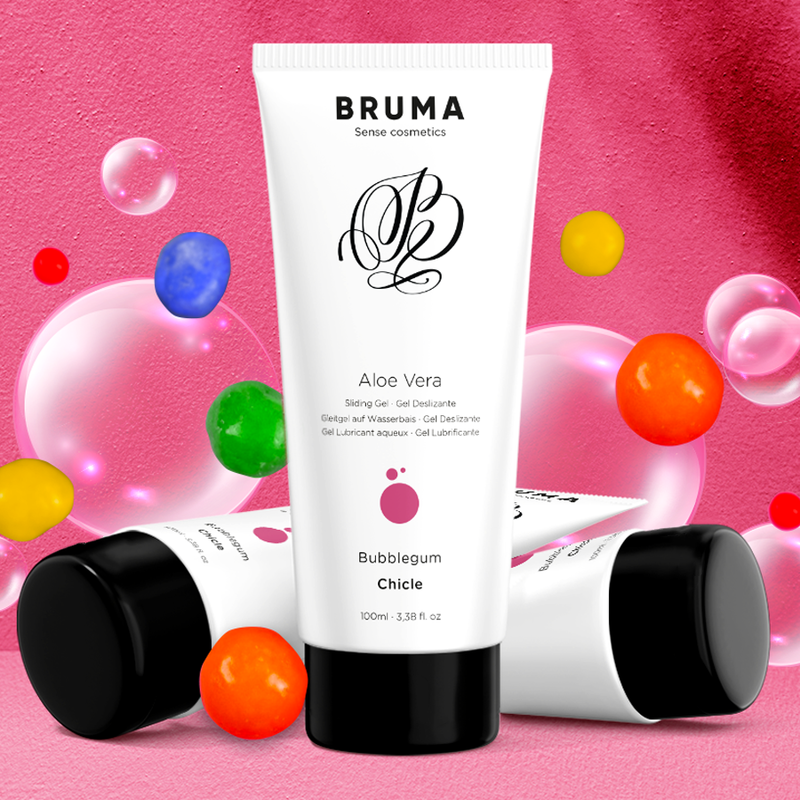 BRUMA - ALOE VERA SLIDING GEL BUBBLEGUM FLAVOR 100 ML - Bild 6
