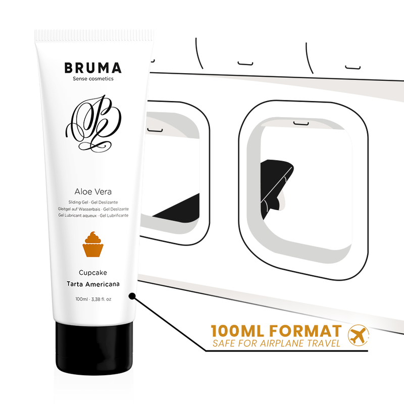 BRUMA - ALOE VERA SLIDING GEL CUPCAKE FLAVOR 100 ML - Bild 5