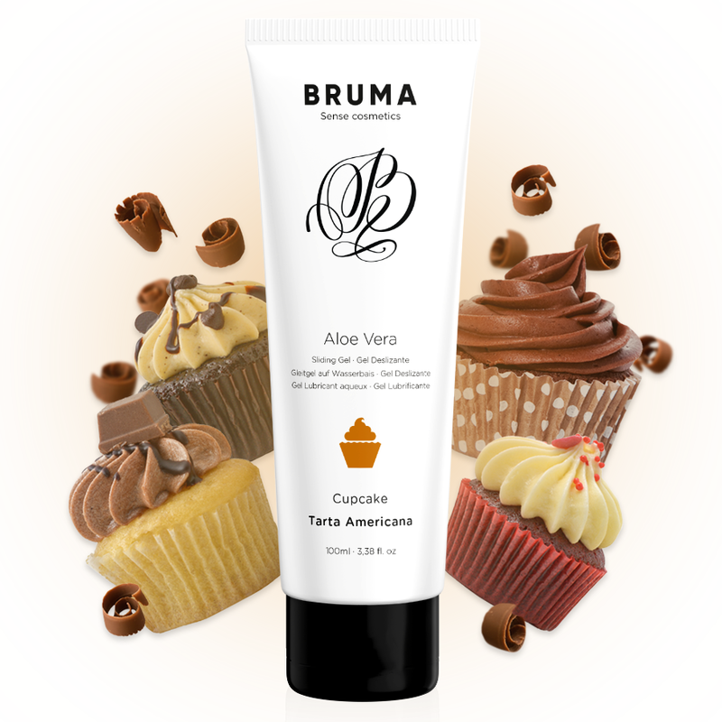 BRUMA - ALOE VERA SLIDING GEL CUPCAKE FLAVOR 100 ML - Bild 3