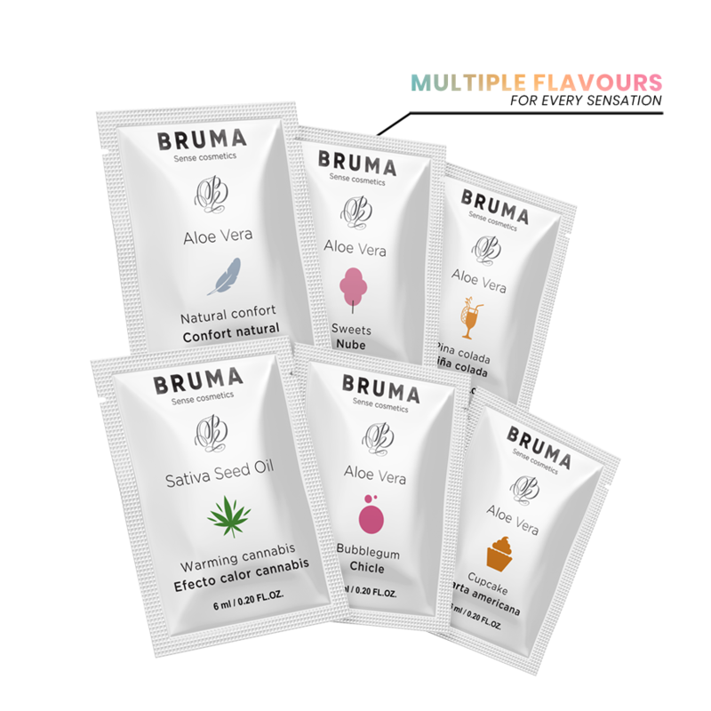 BRUMA - ALOE VERA SLIDING GEL PINA COLADA FLAVOR 6 ML - Bild 4