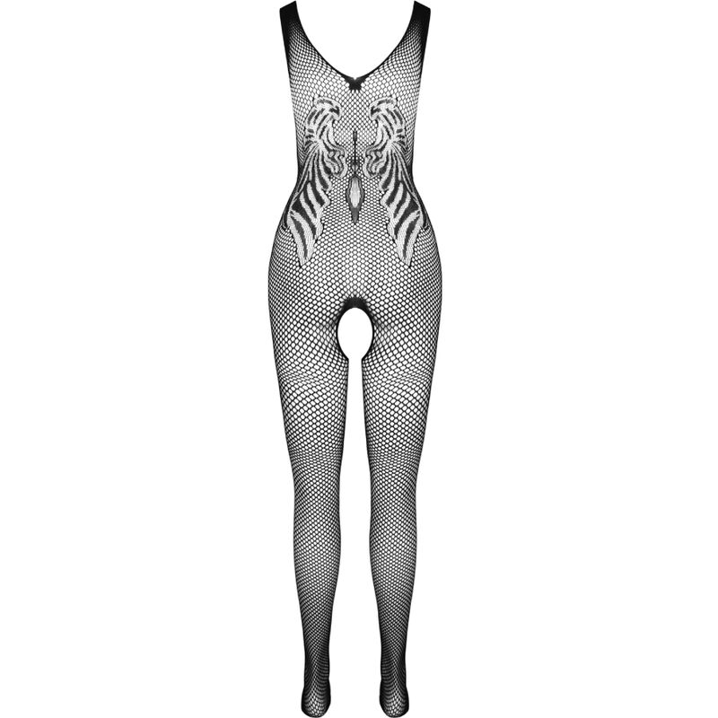 PASSION - BS098 BLACK BODYSTOCKING ONE SIZE - Bild 5