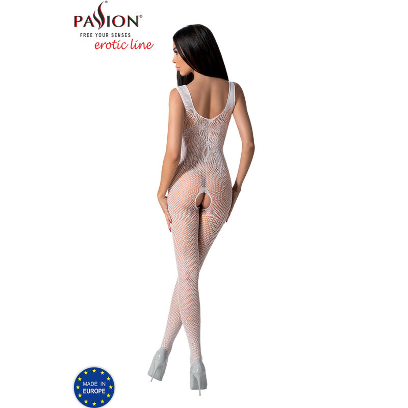 PASSION - BS098 WHITE BODYSTOCKING ONE SIZE - Bild 3