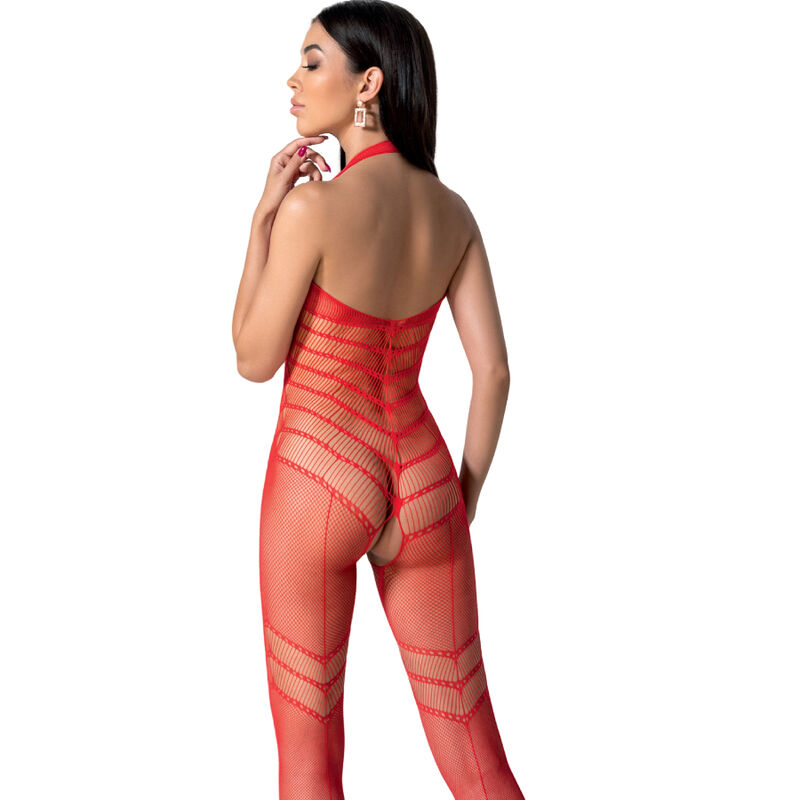 PASSION - BS100 BODYSTOCKING RED ONE SIZE - Bild 5