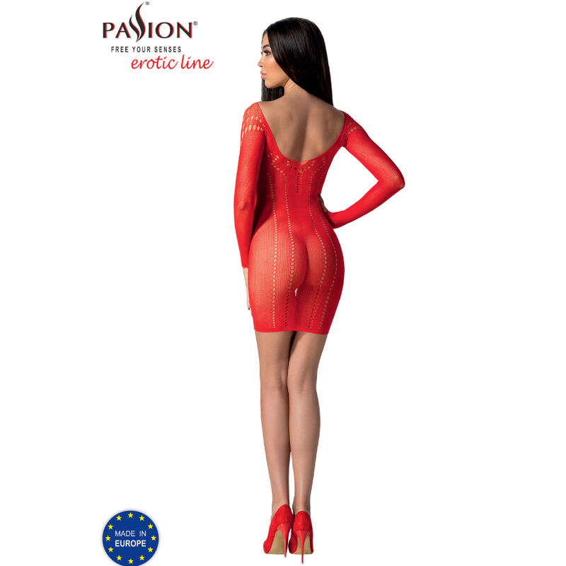 PASSION - BS101 RED BODYSTOCKING ONE SIZE - Bild 4