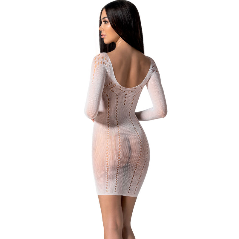 PASSION - BS101 WHITE BODYSTOCKING ONE SIZE - Bild 3