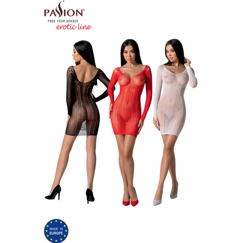 PASSION - BS101 WHITE BODYSTOCKING ONE SIZE - Bild 6