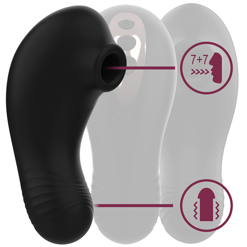 RITHUAL - SHUSHU PRO POCKET CLITORIS STIMULATOR 2 POWERFUL JET MOTORS - Bild 2