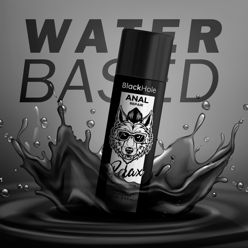 BLACK HOLE - ANAL REPAIR WATER BASED RELAX WITH HYALURON 100 ML - Bild 5