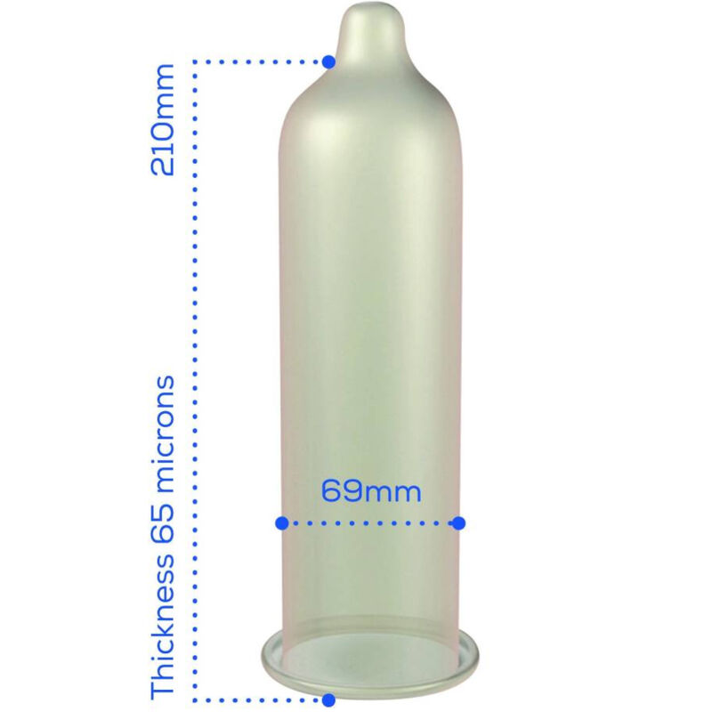 Alternative view of PASANTE - CONDOMS SIZE SUPER KING BAG 144 UNITS