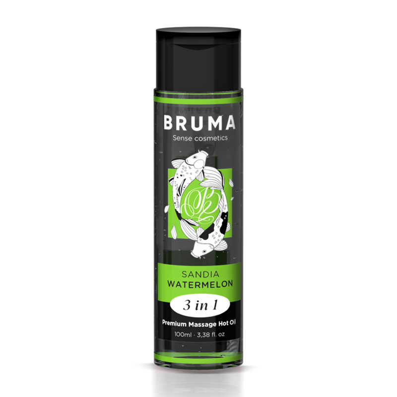 BRUMA - PREMIUM MASSAGE HOT OIL WATERMELON 3 IN 1 - 100 ML - Bild 4