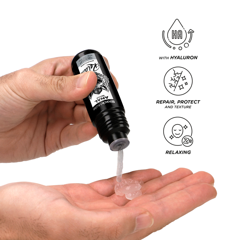 BLACK HOLE - ANAL REPAIR WATER BASED RELAX WITH HYALURON 30 ML - Bild 4