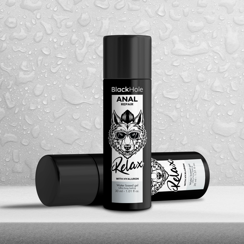 BLACK HOLE - ANAL REPAIR WATER BASED RELAX WITH HYALURON 30 ML - Bild 5