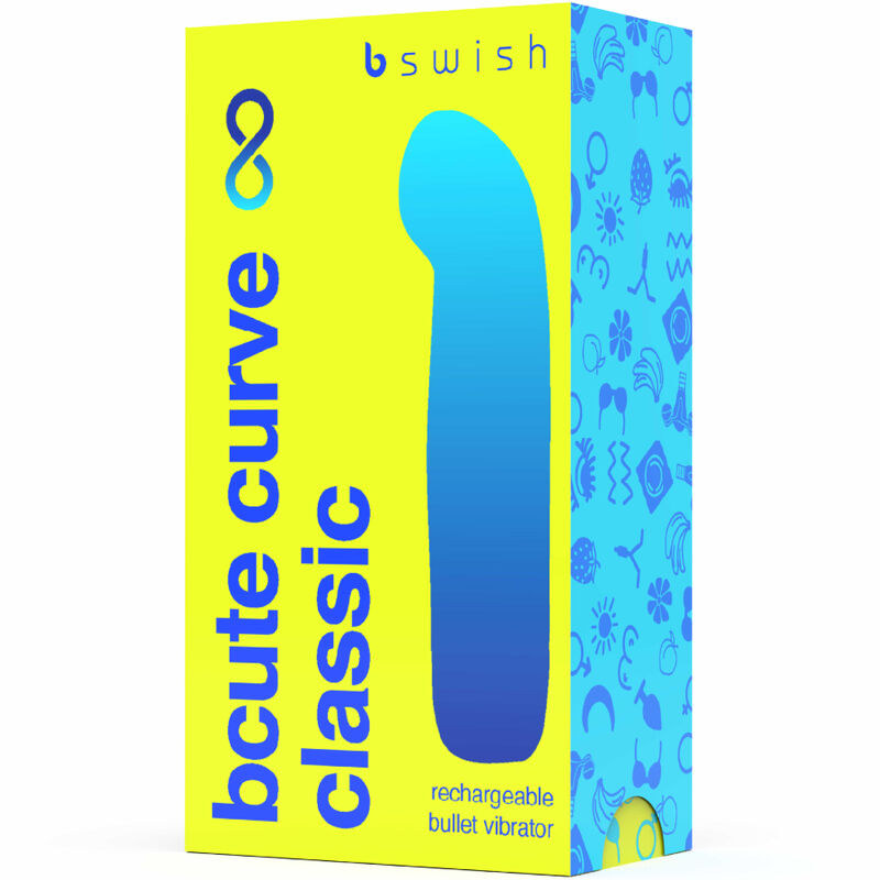 B SWISH - BCUTE CURVE INFINITE CLASSIC RECHARGEABLE SILICONE VIBRATOR YELLOW - Bild 4