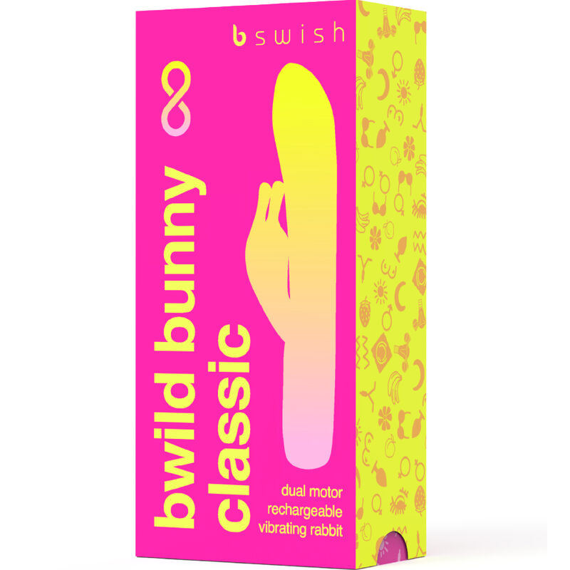 B SWISH - BWILD BUNNY INFINITE CLASSIC RECHARGEABLE VIBRATOR PINK SILICONE - Bild 4