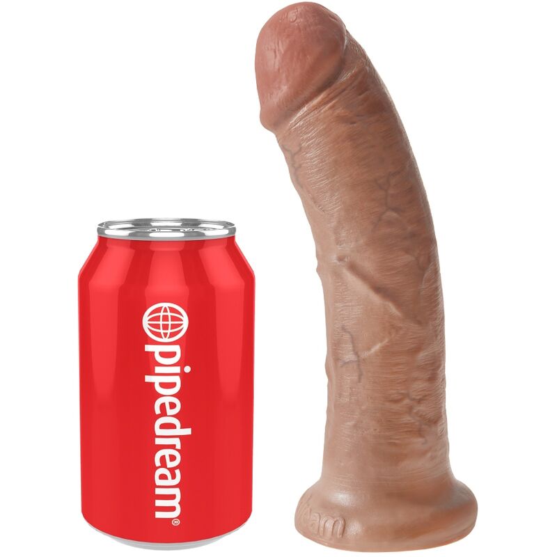 KING COCK - REALISTIC PENIS 19.5 CM CARAMEL - Bild 5