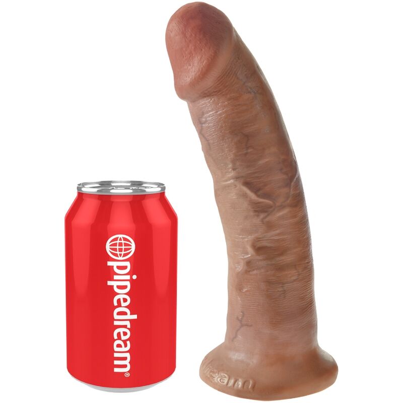 KING COCK - REALISTIC PENIS 21.7 CM CARAMEL - Bild 3