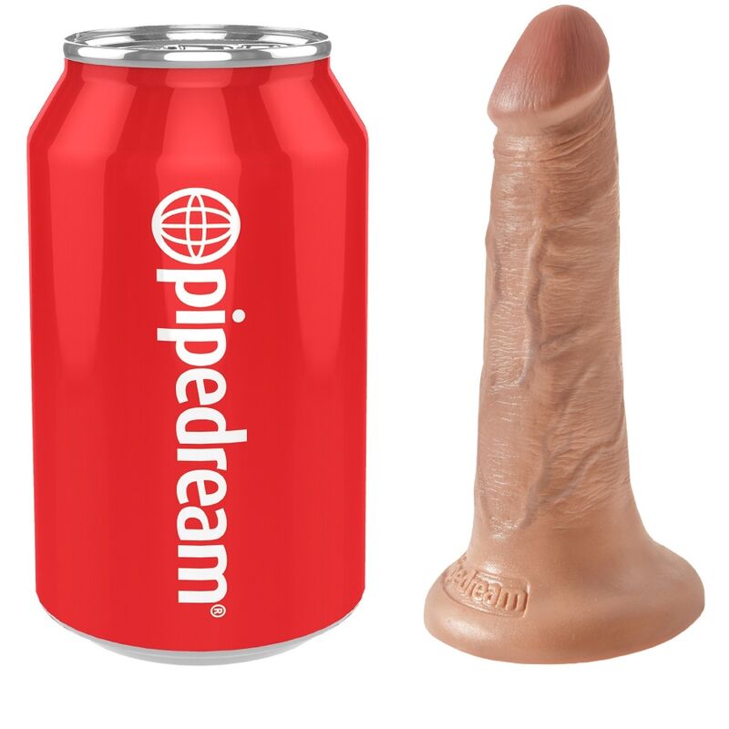 KING COCK - REALISTIC PENIS 12 CM CARAMEL - Bild 3