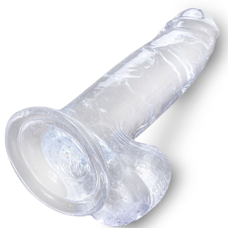 KING COCK - CLEAR REALISTIC PENIS WITH BALLS 15.2 CM TRANSPARENT - Bild 4