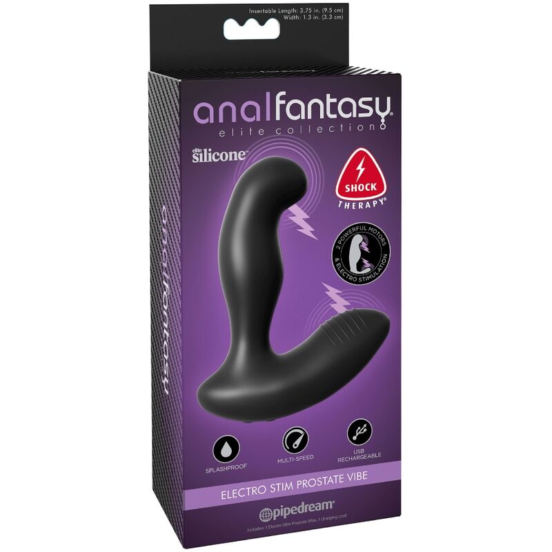 Alternative view of ANAL FANTASY ELITE COLLECTION - ELECTRO STIM VIBRATOR PROSTATE MASSAGER