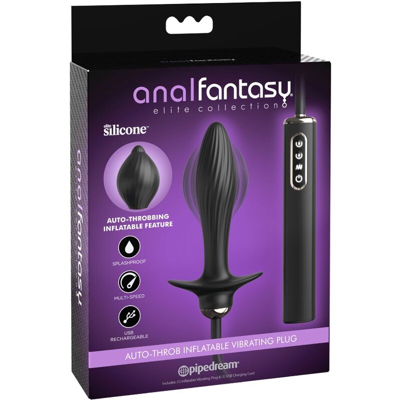 ANAL FANTASY ELITE COLLECTION - INFLATABLE PLUG & AUTO-THROB VIBRATOR - Bild 5