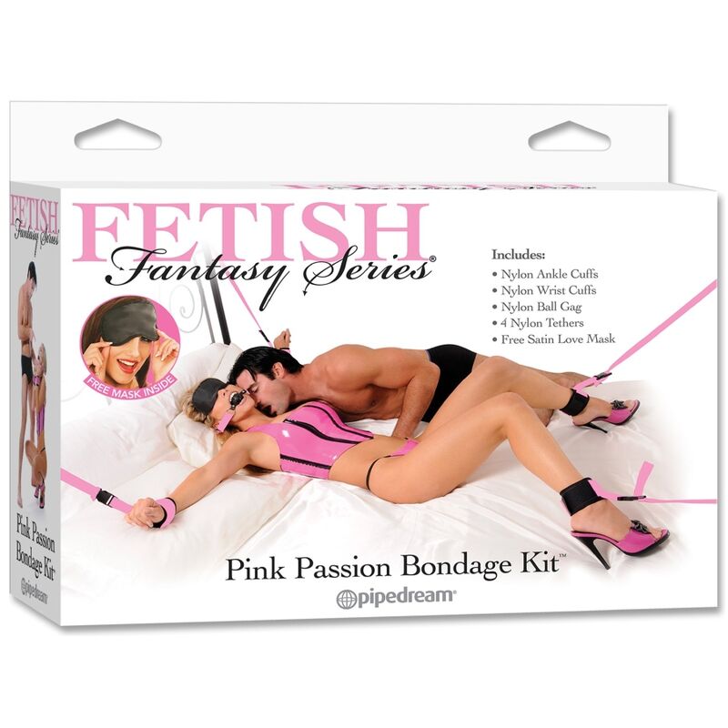 Alternative view of FETISH FANTASY SERIES - KIT BONDAGE PINK