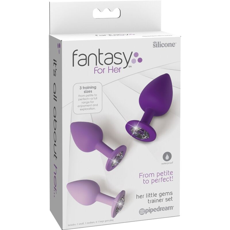 FANTASY FOR HER - VIOLET ANAL PLUG SET 3 - Bild 4