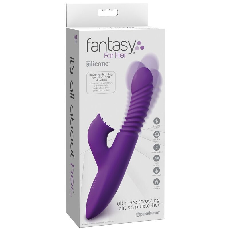 FANTASY FOR HER - CLITORIS STIMULATOR WITH HEAT OSCILLATION AND VIBRATION FUNCTION VIOLET - Bild 5