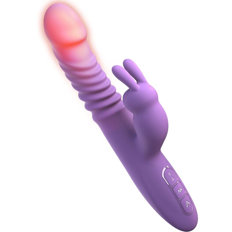 FANTASY FOR HER - RABBIT CLITORIS STIMULATOR WITH HEAT OSCILLATION AND VIBRATION FUNCTION VIOLET - Bild 3