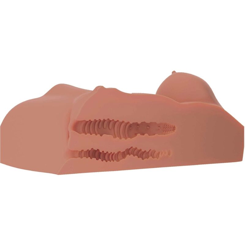 Alternative view of PDX PLUS - FEMALE MASTURBATOR TORSO DOUBLE ENTRY CANDY