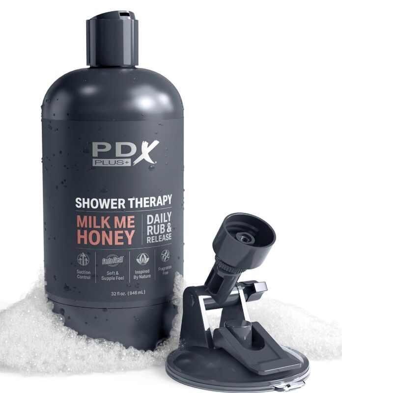 PDX PLUS - STROKER MASTURBATOR DISCRETE BOTTLE DESIGN MILK ME HONEY CANDY SHAMPOO - Bild 5
