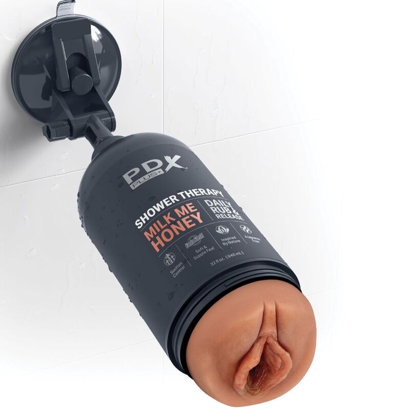 PDX PLUS - STROKER MASTURBATOR DISCRETE BOTTLE DESIGN MILK ME HONEY CANDY SHAMPOO - Bild 6