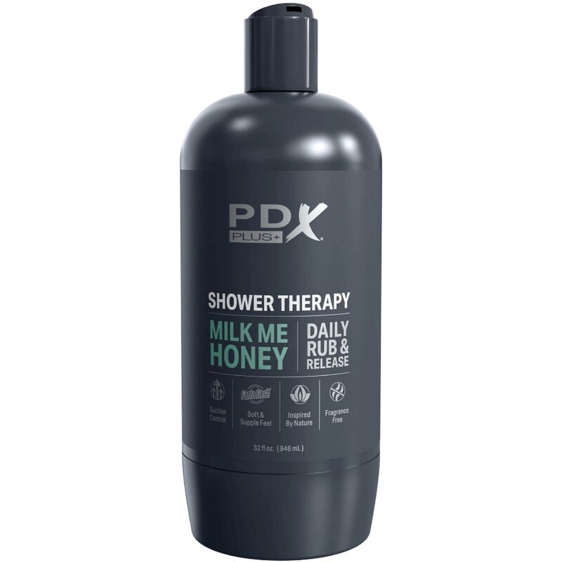 PDX PLUS - STROKER MASTURBATOR DISCREET DESIGN OF MILK ME HONEY SHAMPOO BOTTLE - Bild 2