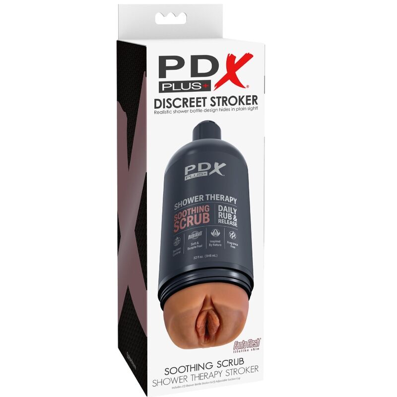 PDX PLUS - STROKER MASTURBATOR DISCREET BOTTLE DESIGN SOOTHING SCRUB CANDY SHAMPOO - Bild 4