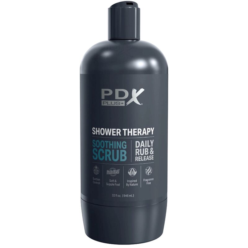 Alternative view of PDX PLUS - STROKER MASTURBATOR DISCRETE BOTTLE DESIGN SOOTHING SCRUB SHAMPOO