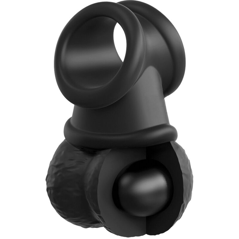 KING COCK - ELITE DELUXE ADJUSTABLE HARNESS KIT RING WITH TESTICLES & DILDO 20.3 CM - Bild 3