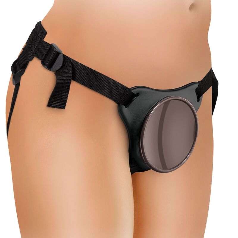 KING COCK - ELITE DELUXE ADJUSTABLE HARNESS KIT RING WITH TESTICLES & DILDO 20.3 CM - Bild 11