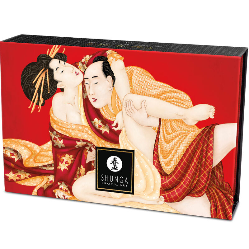 SHUNGA - STRAWBERRY EDIBLE MASSAGE POWDER KIT - Bild 4