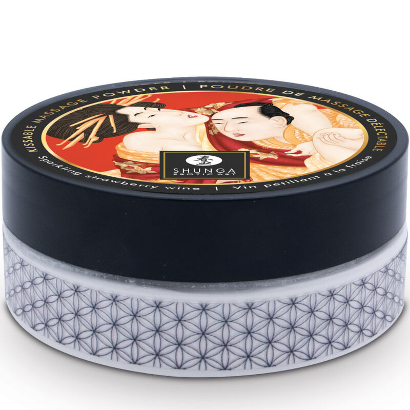 Alternative view of SHUNGA - STRAWBERRY EDIBLE MASSAGE POWDER KIT