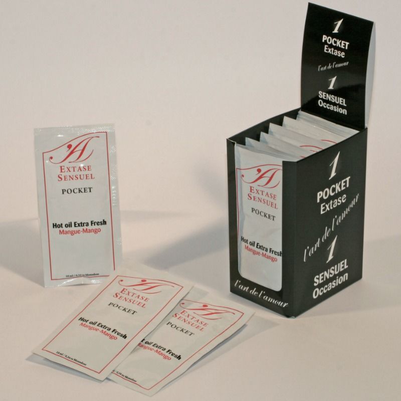 EXTASE SENSUAL - MANGO STIMULATING OIL 10 ML - Bild 3