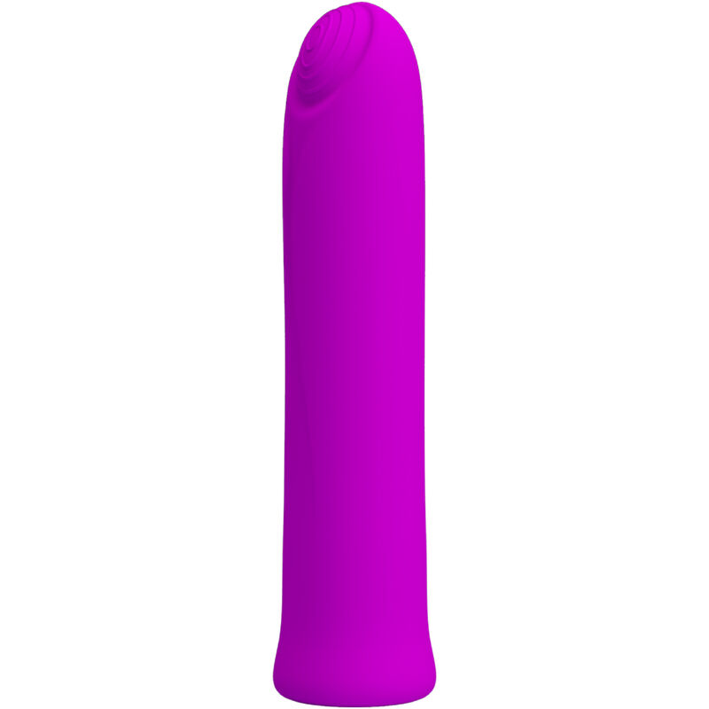 PRETTY LOVE - CURTIS MINI SUPER POWER VIBRATOR 12 VIOLET SILICONE VIBRATIONS - Bild 2
