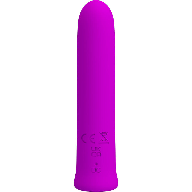 PRETTY LOVE - CURTIS MINI SUPER POWER VIBRATOR 12 VIOLET SILICONE VIBRATIONS - Bild 6