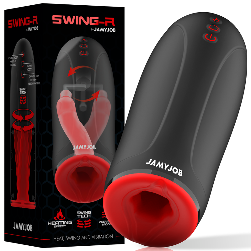 JAMYJOB - SWING-R HEATING EFFECT, SWING TECH AND VIBRATION MASTURBATOR - Bild 7