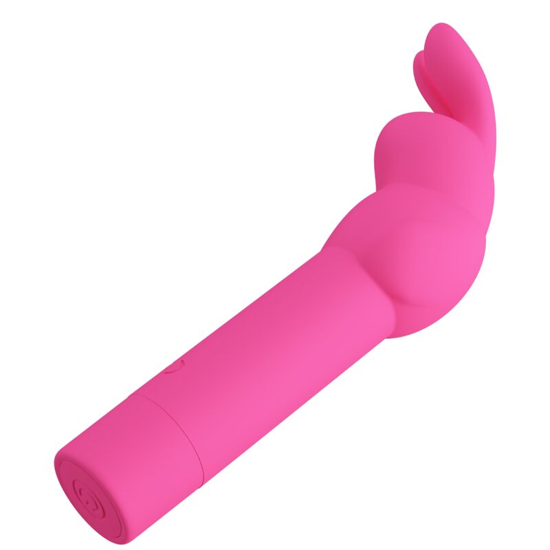 Alternative view of PRETTY LOVE - GERARDO FUSCHIA RABBIT SILICONE VIBRATOR