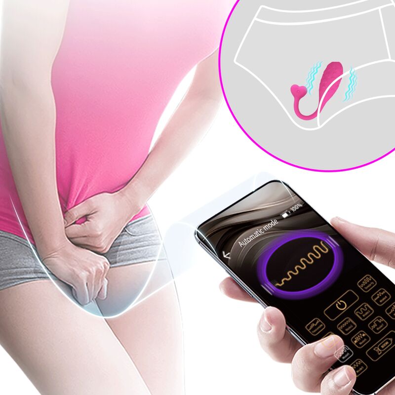 PRETTY LOVE - APP CONTROLLED PINK FISHER VIBRATING EGG - Bild 8