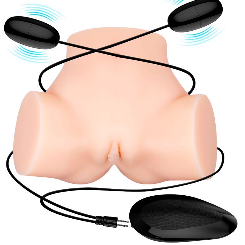 CRAZY BULL - REALISTIC VAGINA AND ANUS SAMANTHA VIBRATOR - Bild 7