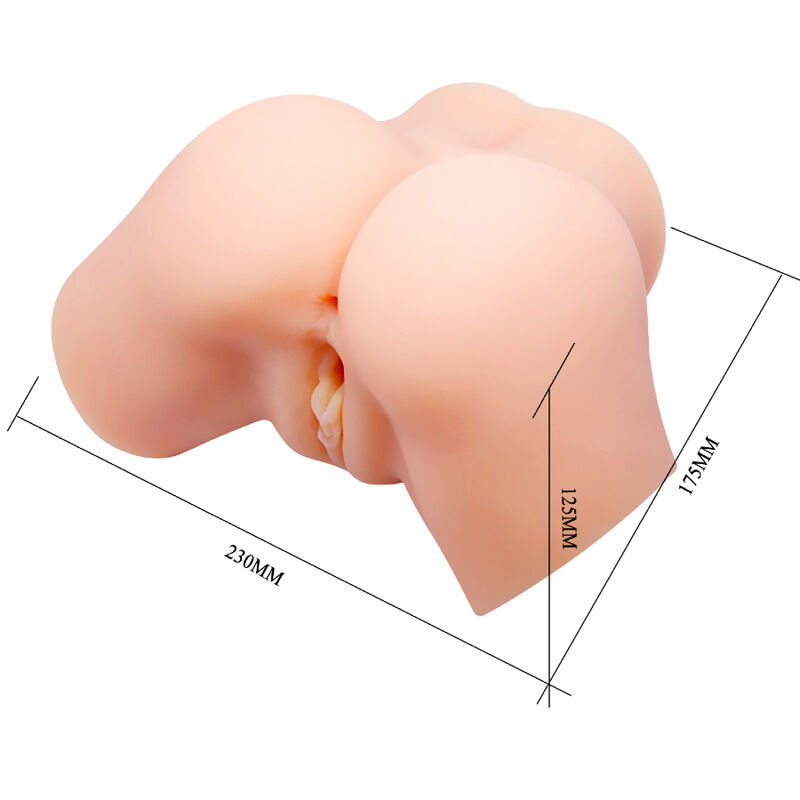CRAZY BULL - REALISTIC VAGINA AND ANUS SAMANTHA VIBRATOR - Bild 8